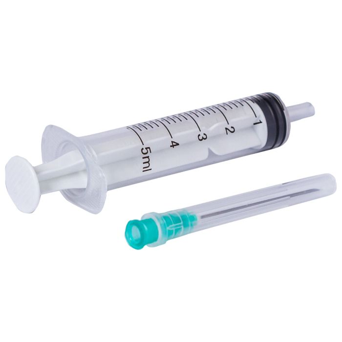 Σύριγγες Luer Slip 5ml με βελόνα - Image 3