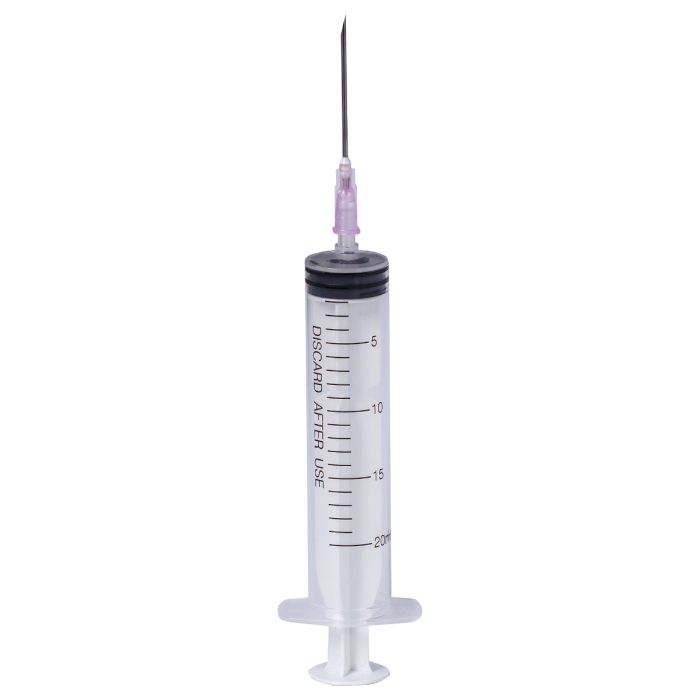 Σύριγγες Luer Slip 20ml με βελόνα - Image 5
